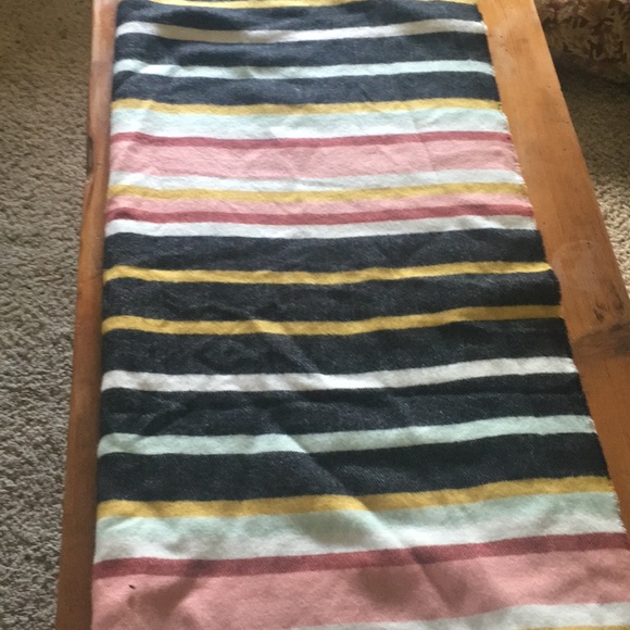 Ruggine Blanket scarf multi color scarf wrap flannel - Picture 2 of 4